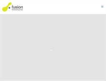 Tablet Screenshot of fusion-financial.com